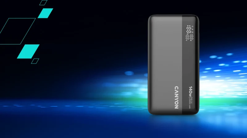 Canyon OnPower 240 25000mAh 140W, Mørkegrå