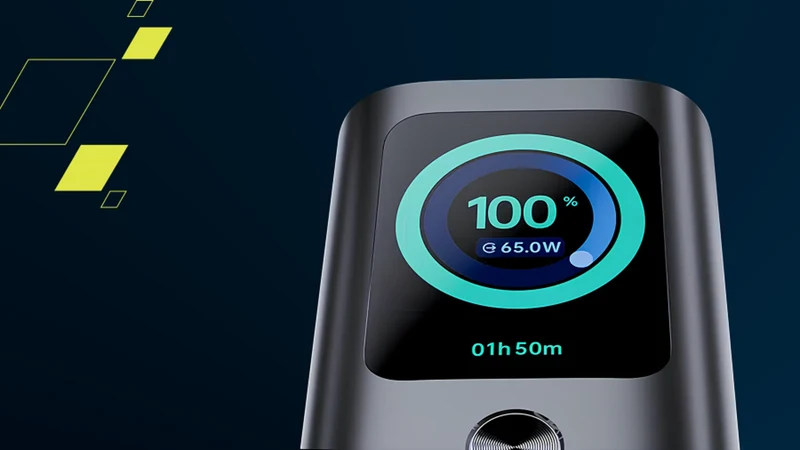 Canyon OnPower 265 20.000 mAh 165W Powerbank, Mørkegrå