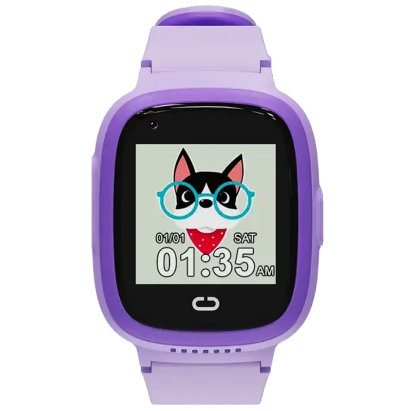 Canyon Sunny KW-48 4G GPS Børnesmartwatch, Lilla