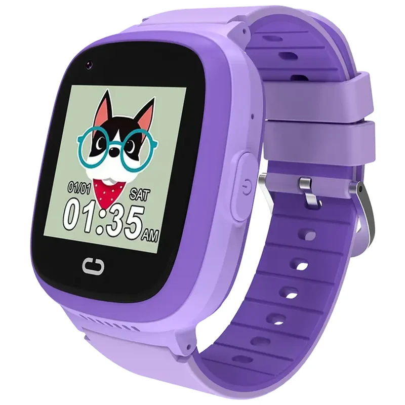 Canyon Sunny KW-48 4G GPS Børnesmartwatch, Lilla