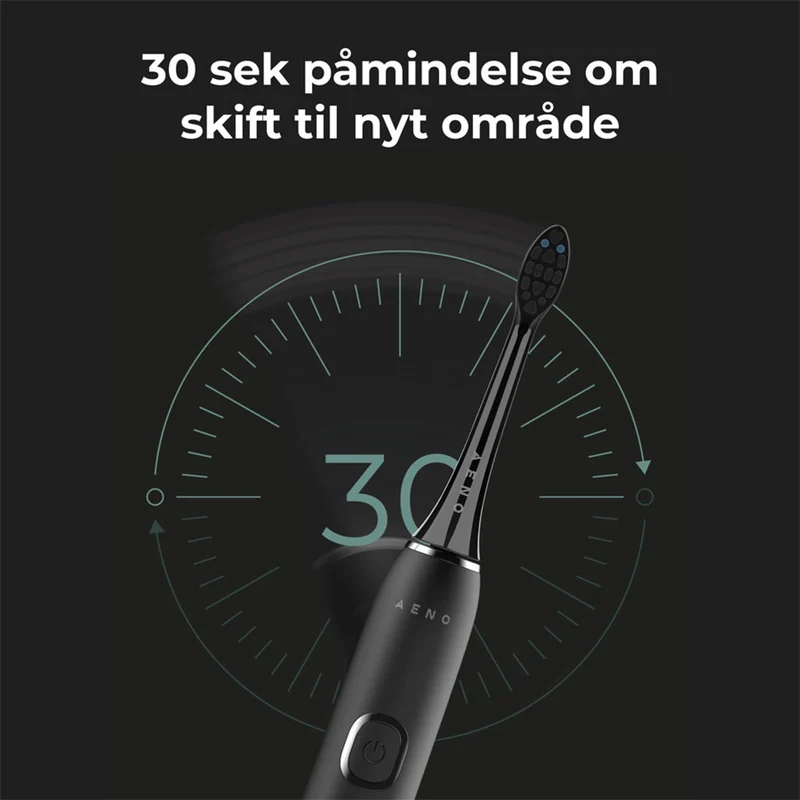 AENO DB6 Sonic Elektrisk Tandbørste, Sort
