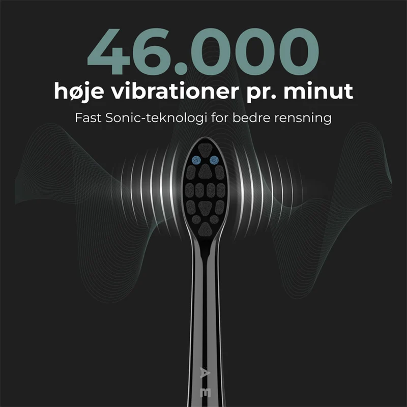 AENO DB4 Sonic Elektrisk Tandbørste, Sort