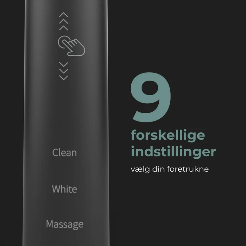 AENO DB4 Sonic Elektrisk Tandbørste, Sort