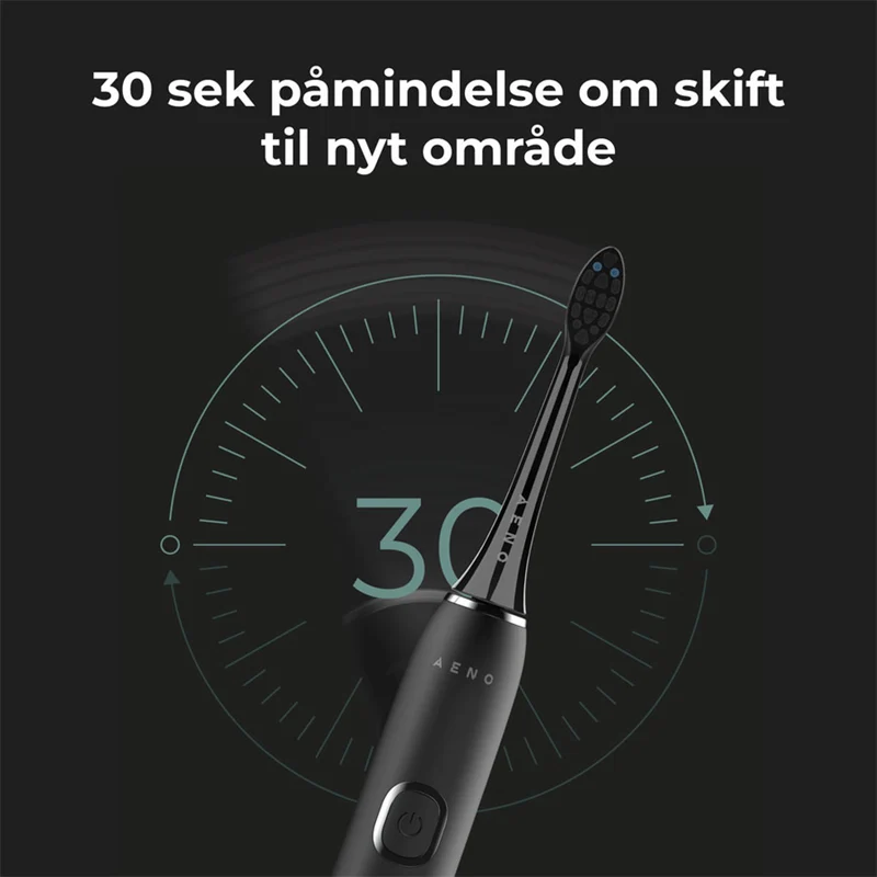 AENO DB4 Sonic Elektrisk Tandbørste, Sort