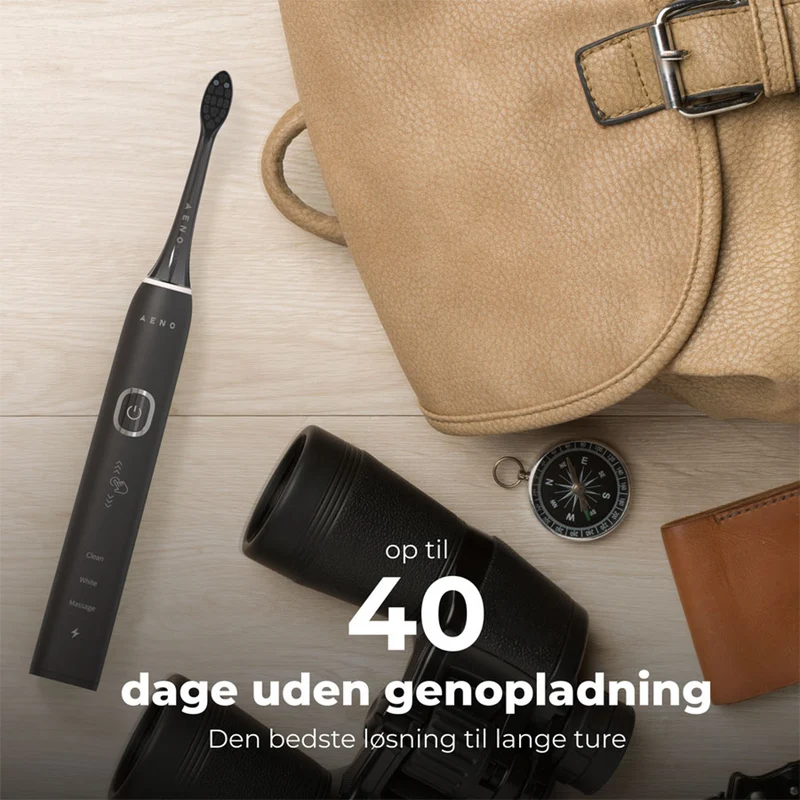 AENO DB4 Sonic Elektrisk Tandbørste, Sort