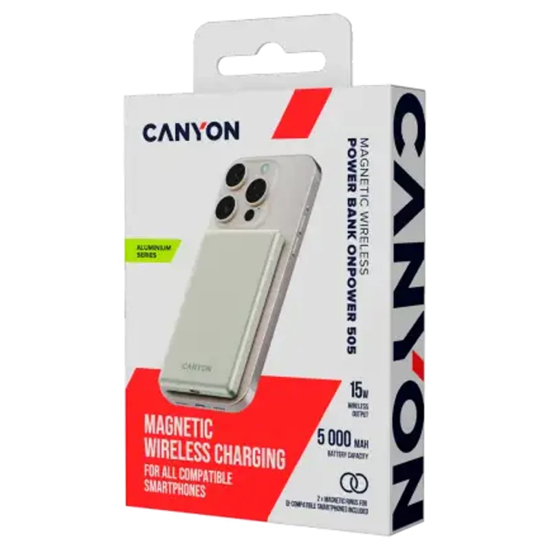 Canyon OnPower 505 5000 mAh MagSafe, Beige