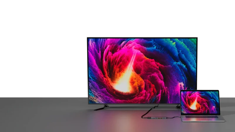 Canyon DS-17 6-i-1 USB-C Hub 4K HDMI, Grå