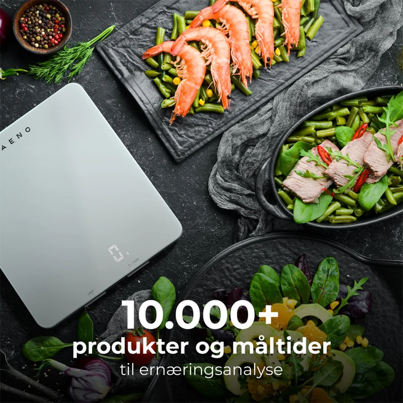 AENO Smart Køkkenvægt Med Kaloriemåler