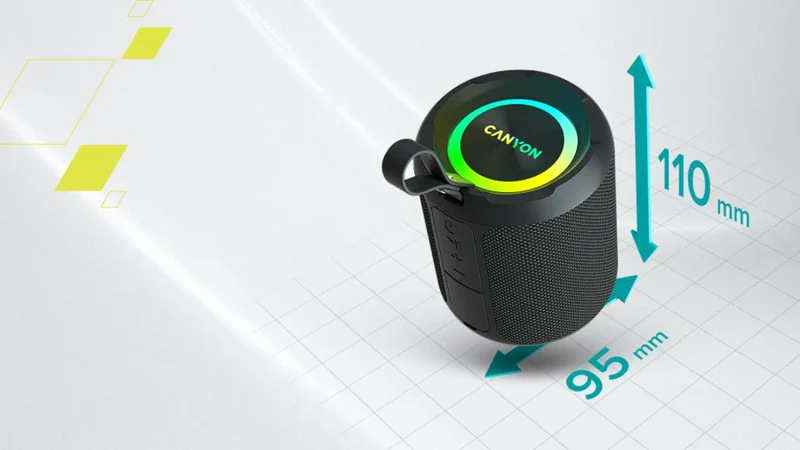 Canyon OnMove 11 20W Bluetooth Højttaler, Sort
