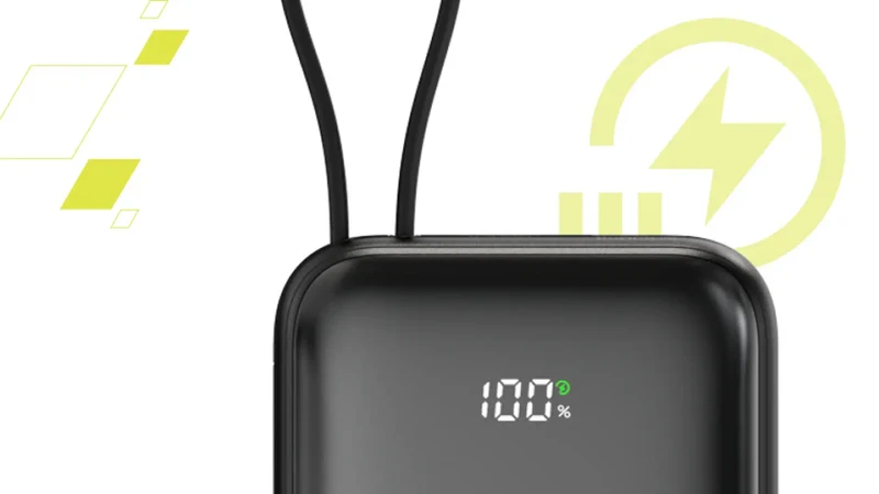 Canyon OnPower 101 10000 mAh PD 22.5W, Sort