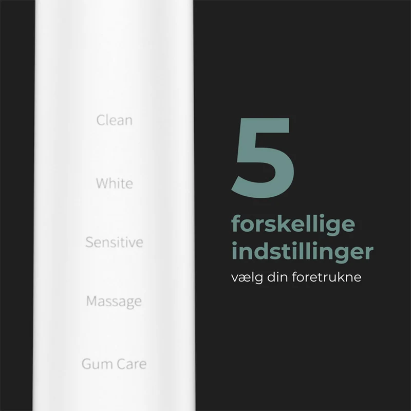 AENO DB5 Sonic Elektrisk Tandbørste, Hvid
