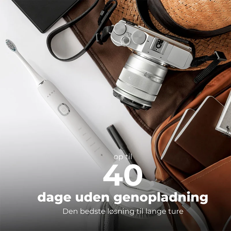 AENO DB5 Sonic Elektrisk Tandbørste, Hvid