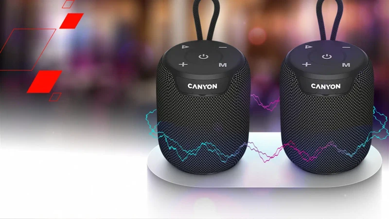 Canyon OnMove 9 Bluetooth Højttaler 10W, Sort