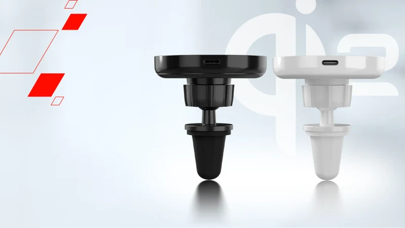Canyon OnGrip 105 15W Qi2 Biloplader, Hvid