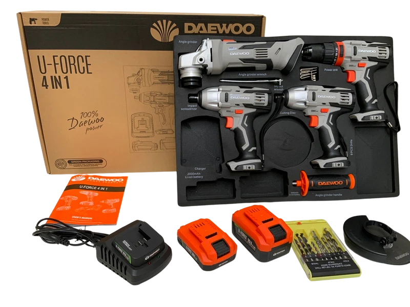 Daewoo Power-Tool Set 4 in 1