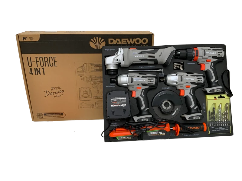 Daewoo Power-Tool Set 4 in 1
