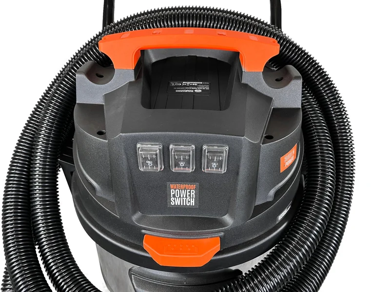 Daewoo Industriestaubsauger 3.000W – Nass u. Trockensauger – 80L