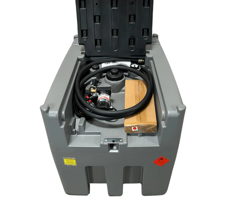 400L Dieseltank mit Leistungsstarker Dieselpumpe und Zapfhahn