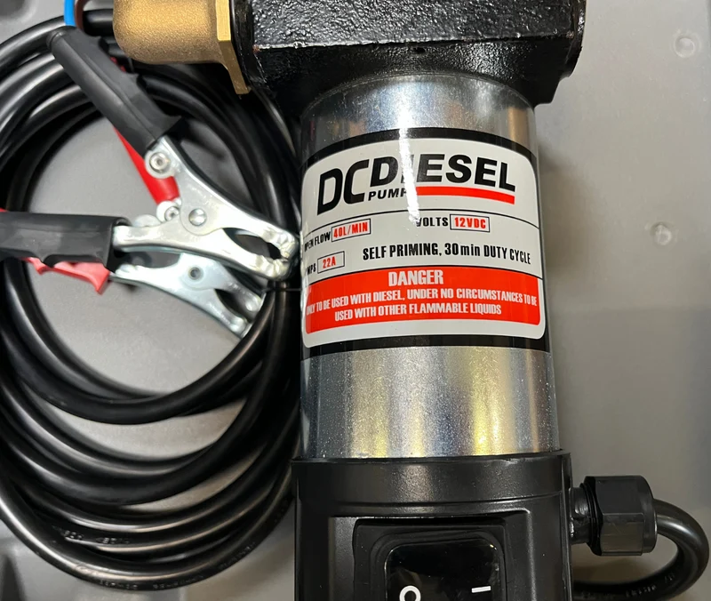 400L Dieseltank mit Leistungsstarker Dieselpumpe und Zapfhahn