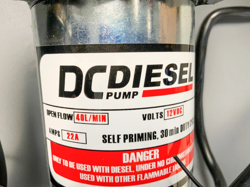 200L Dieseltank mit Leistungsstarker Dieselpumpe und Zapfhahn