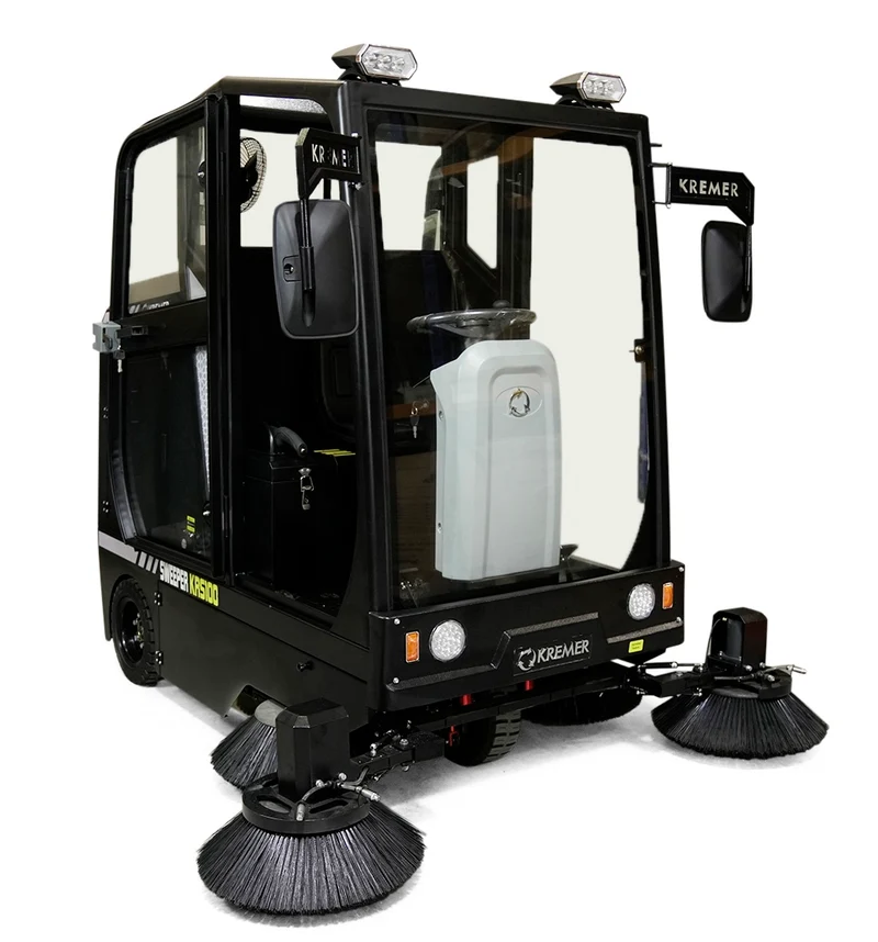 Kehrmaschine mit Kabine Kremer KRS100