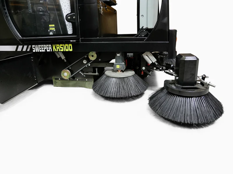 Kehrmaschine mit Kabine Kremer KRS100