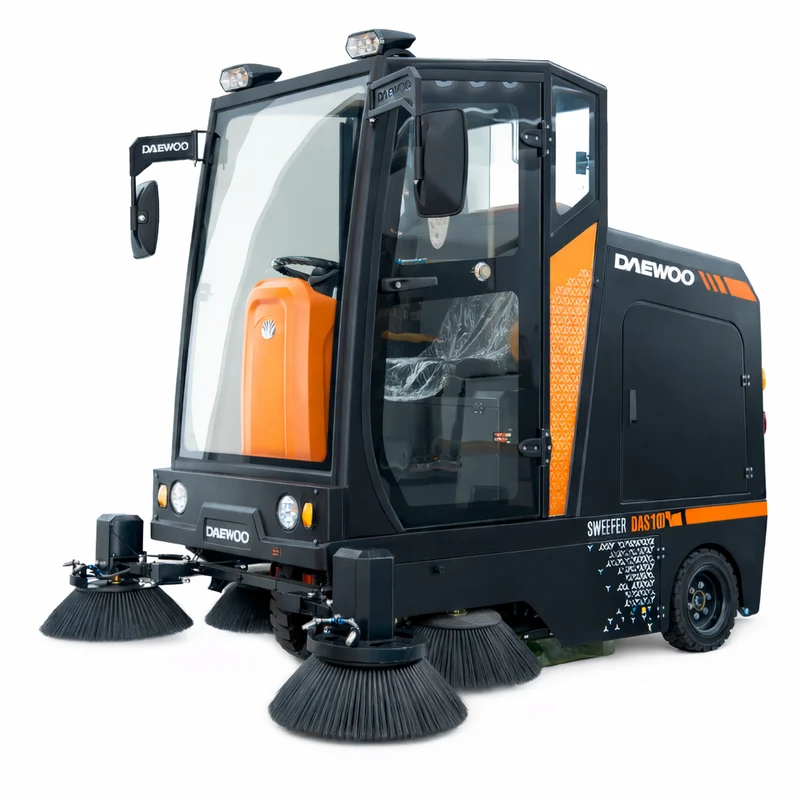 Kehrmaschine mit Kabine Daewoo DAS100