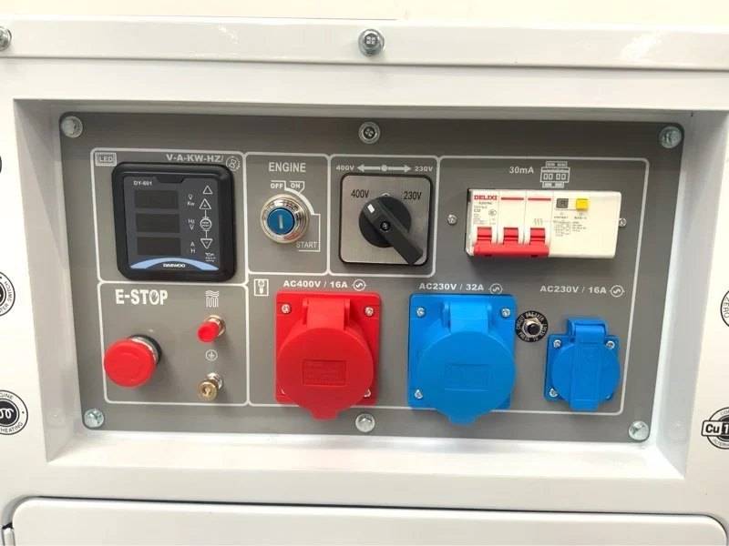 Stromgenerator / Notstrom Daewoo DDAE10500DSE-3G mit 8.1kvA - Diesel