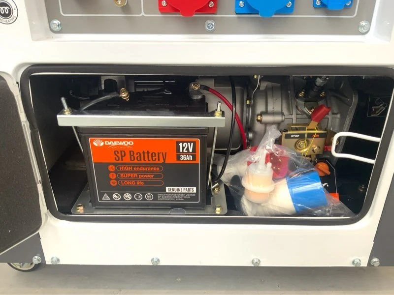 Stromgenerator / Notstrom Daewoo DDAE10500DSE-3G mit 8.1kvA - Diesel
