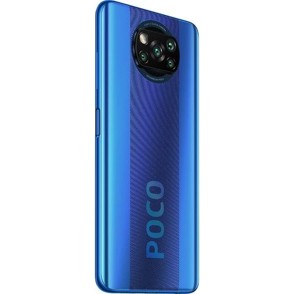 Xiaomi POCO X3 NFC Smartphone 6GB RAM 128GB, Cobalt Blue