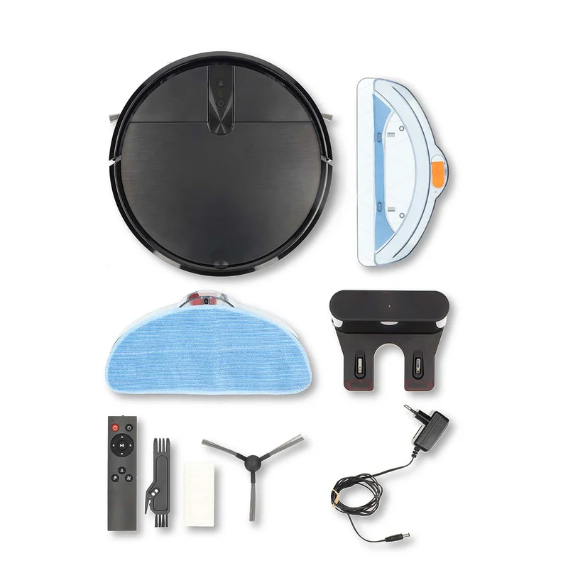 SmartLife Robotstofzuiger Navigatiemethode: Willekeurig - Wi-Fi - Capaciteit opvangreservoir: 0.6l