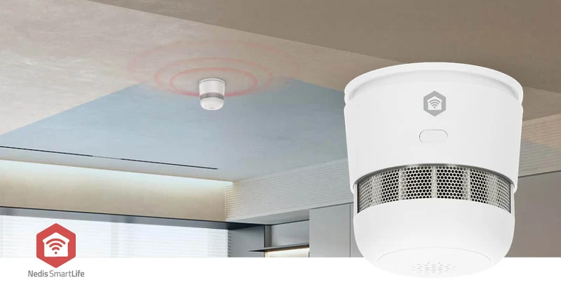 SmartLife Rookmelder Zigbee 3.0 - Batterij Gevoed - Levenscyclus sensor: 10 Jaar