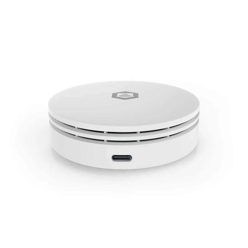 SmartLife Luchtkwaliteitsmonitor Wi-Fi - Koolstofdioxide (CO2) / Temperatuur / Vochtigheid - Android™ / IOS