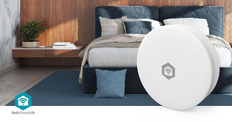 SmartLife Luchtkwaliteitsmonitor Wi-Fi - Koolstofdioxide (CO2) / Temperatuur / Vochtigheid - Android™ / IOS