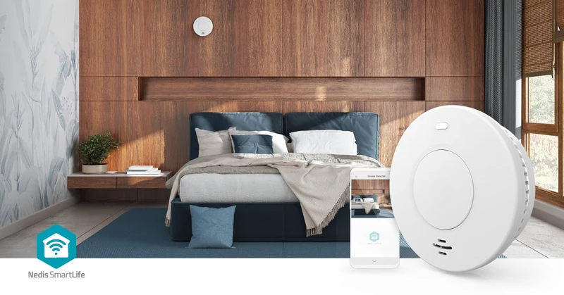 SmartLife Rookmelder Wi-Fi - Batterij Gevoed - Levenscyclus sensor: 10 Jaar