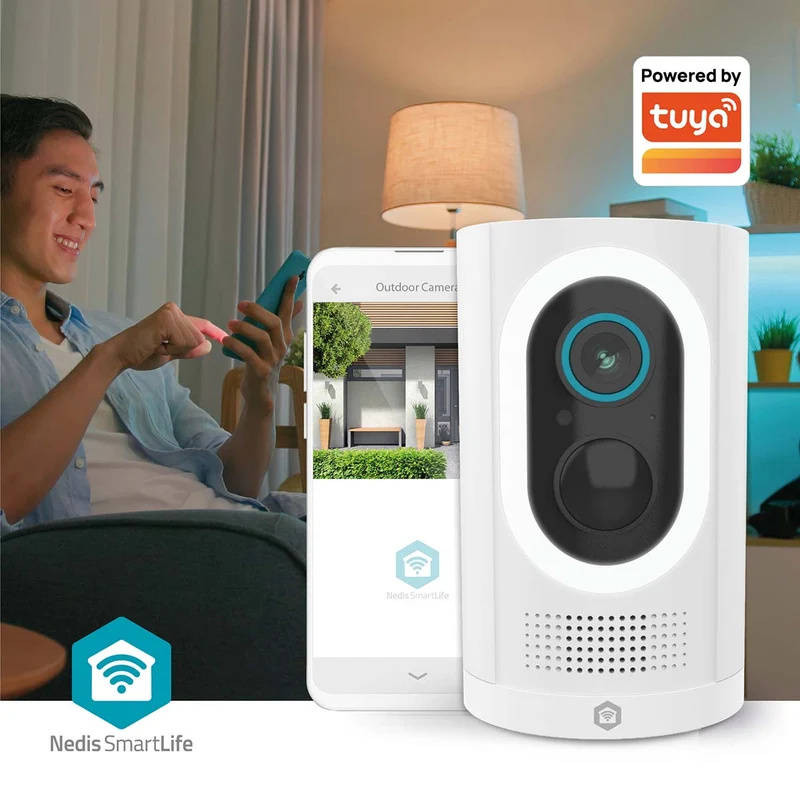 SmartLife Camera voor Buiten Spotlight - 3MP Full HD 1296p - IP65