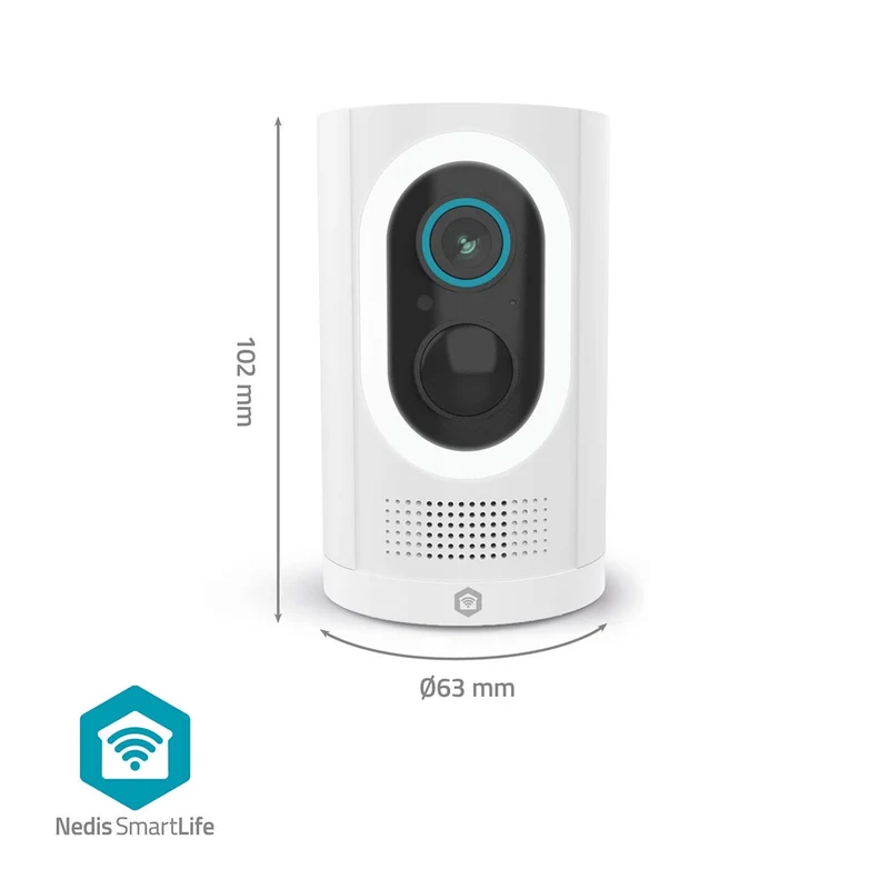 SmartLife Camera voor Buiten Spotlight - 3MP Full HD 1296p - IP65
