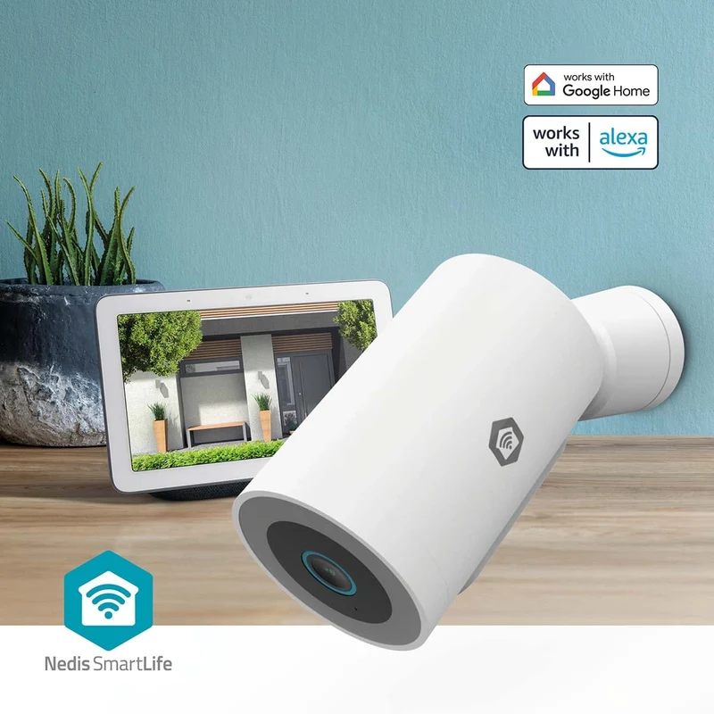 SmartLife Camera voor Buiten Spotlight - 3MP Full HD 1296p - IP65