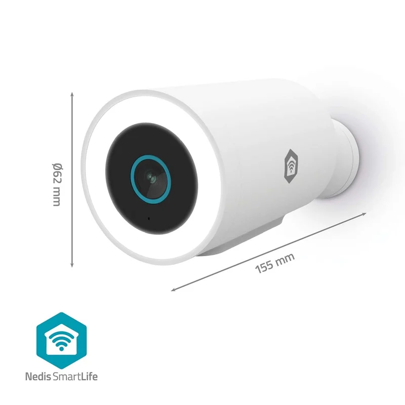 SmartLife Camera voor Buiten Spotlight - 3MP Full HD 1296p - IP65