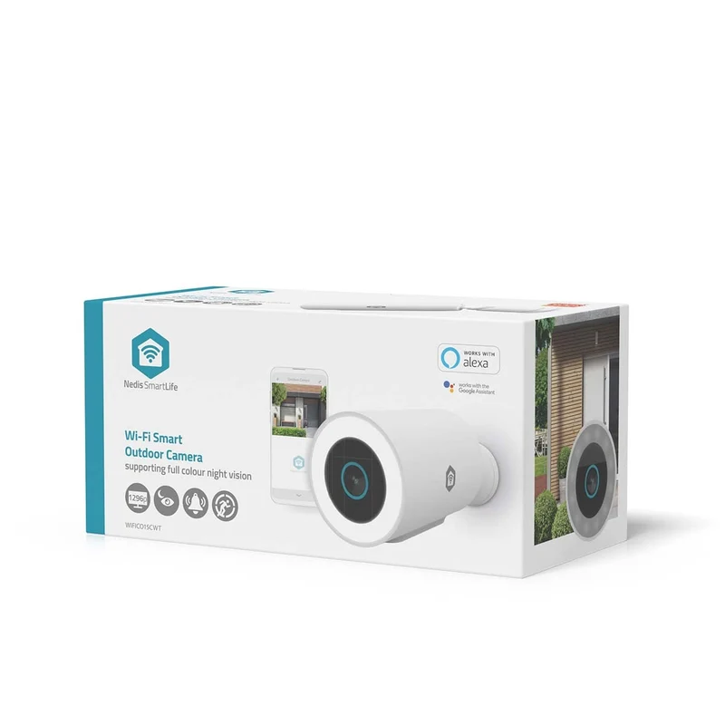 SmartLife Camera voor Buiten Spotlight - 3MP Full HD 1296p - IP65