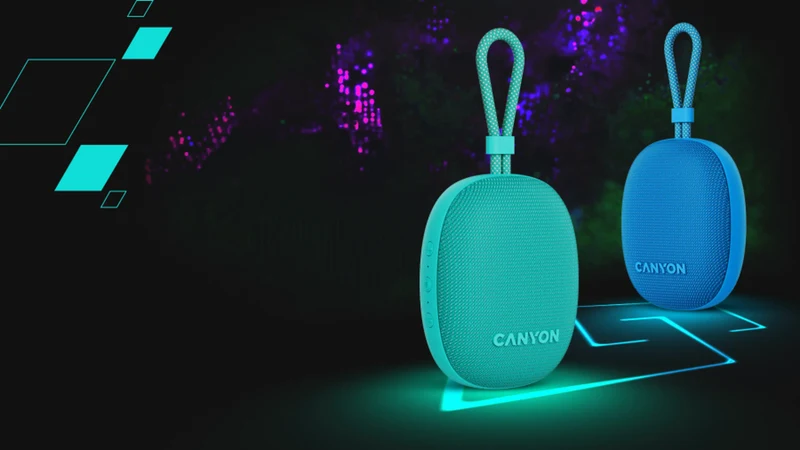Canyon OnMove 12 Bluetooth Højttaler 5W IPX7, Blå