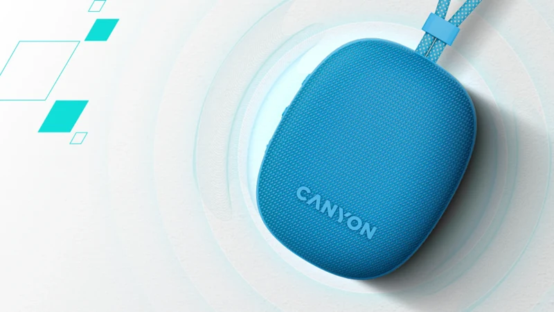 Canyon OnMove 12 Bluetooth Højttaler 5W IPX7, Blå