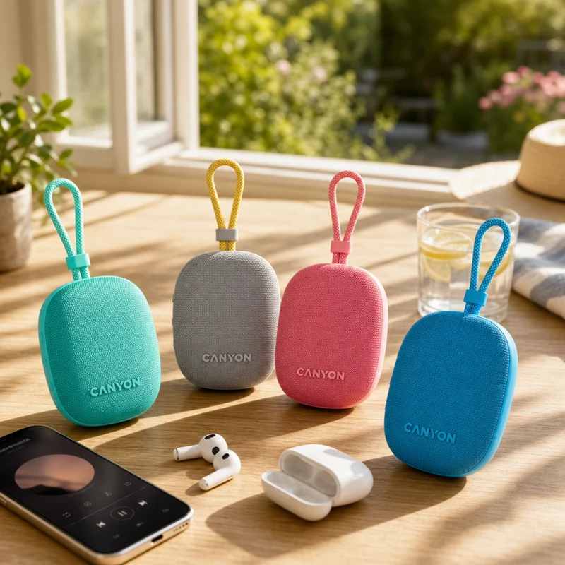 Canyon OnMove 12 Bluetooth Højttaler 5W IPX7, Grå