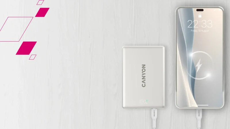 Canyon OnPower 500 5000 mAh MagSafe, Beige