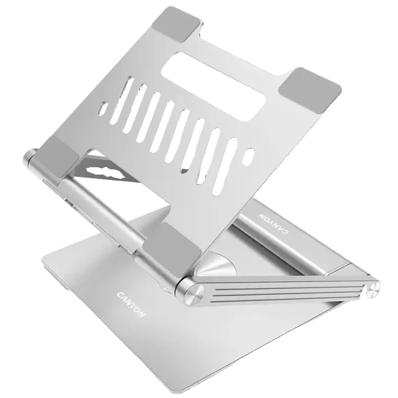 Canyon OnStand 2 6-i-1 USB-C Hub & Laptopstander, Grå