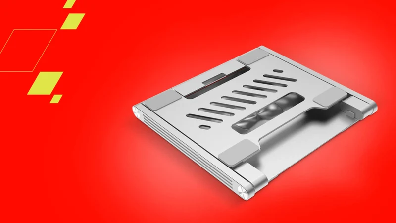 Canyon OnStand 2 6-i-1 USB-C Hub & Laptopstander, Grå