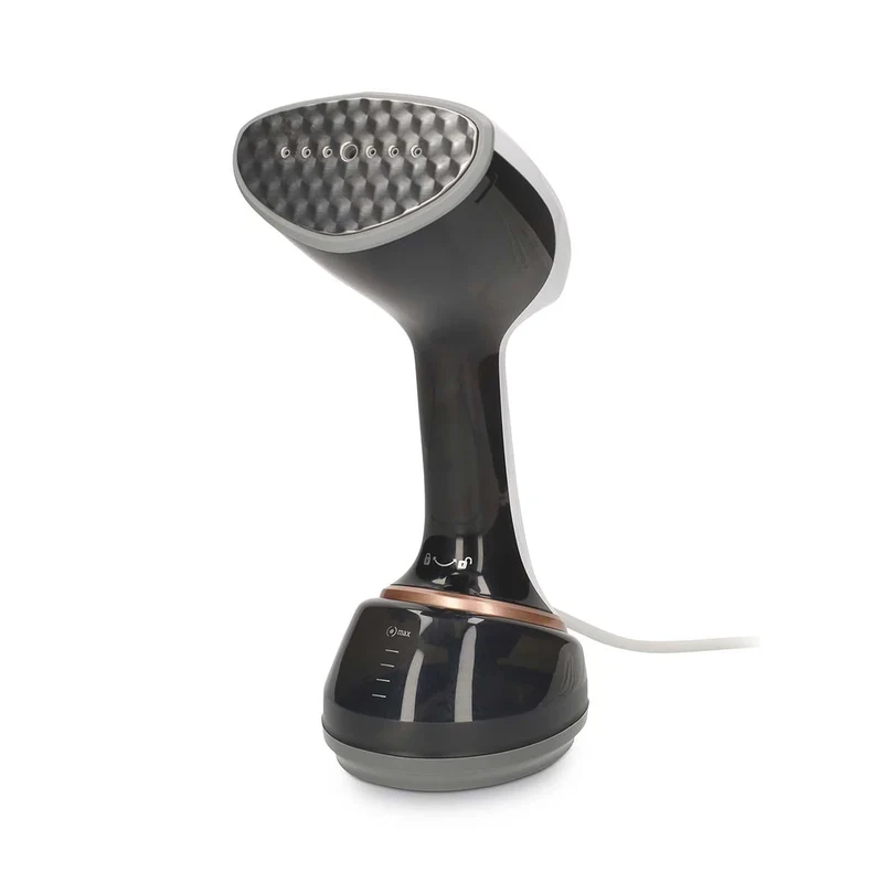 Nedis HHGS500 - Handheld kledingstomer - Compacte en krachtige kledingstomer voor op reis en thuis - 1700 W - 370 ml - Zwart/Wit