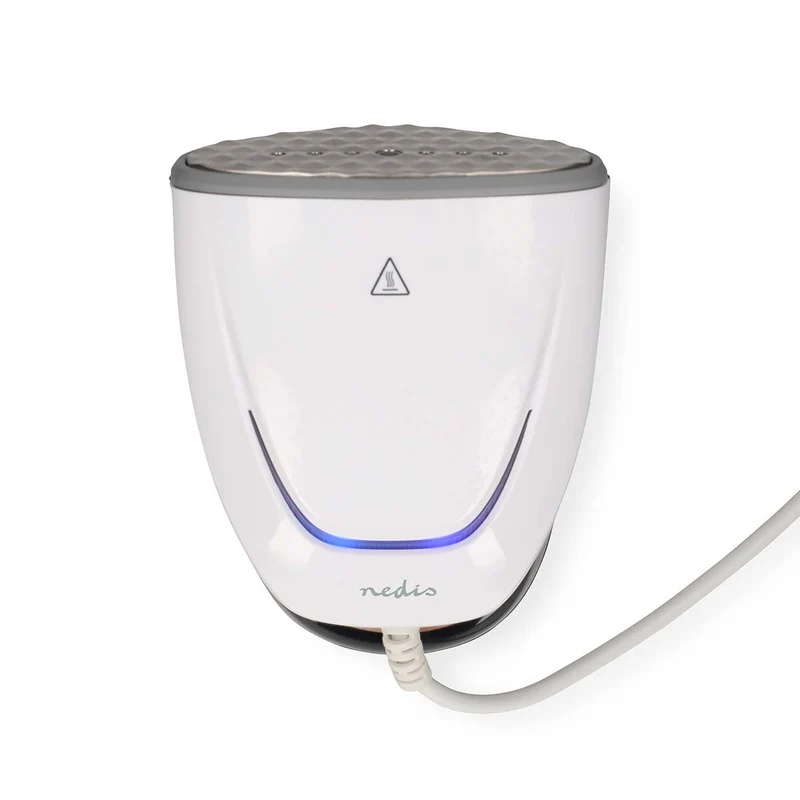 Nedis HHGS500 - Handheld kledingstomer - Compacte en krachtige kledingstomer voor op reis en thuis - 1700 W - 370 ml - Zwart/Wit