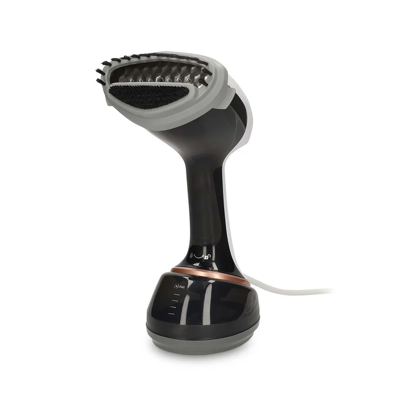 Nedis HHGS500 - Handheld kledingstomer - Compacte en krachtige kledingstomer voor op reis en thuis - 1700 W - 370 ml - Zwart/Wit