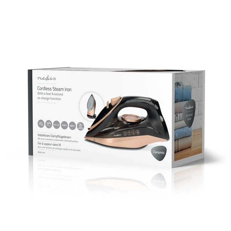 Stoomstrijkijzer 2200W - 20 g/m - Stoomstoot